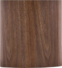 Кръгла масичка за кафе с керамичен плот в тъмно естествен цвят ø 60 cm Noli – House Nordic