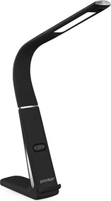 Регулируема LED настолна лампа с безжично зареждане LORD EVO LED/8W/230V черна