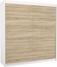 Гардероб Anabell 200 плъзгащ се-Leuko - Drus