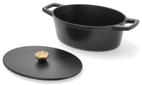 Чугунена тенджера с капак за индукция 3,8 л - Holm