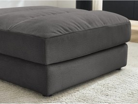 Черна кадифена табуретка Sierra – Bobochic Paris