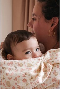 Бежово детско спално бельо от органичен памук 70x100 cm Augusta – Cam Cam Copenhagen