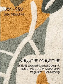 Памучен детски килим подходящ за пране/ръчно изработен 140x200 cm Snuggle Tabea – Hanse Home