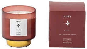 Ароматна свещ с време на горене 50 h Cozy Nectarine – ILLUME x Bloomingville