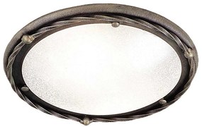 Elstead PB-F-B-BLK-GOLD - Плафон PEMBROKE 1xE27/60W/230V месинг