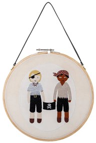 Декорация за стена с бродерия Jef - Bloomingville Mini