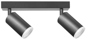 Спот LONDON 2xGU10/10W/230V черен