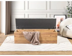 Светлосива и естествена пейка Oceane – Bobochic Paris