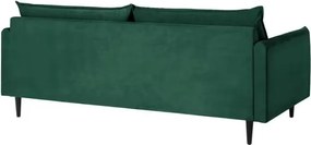 Тъмнозелен кадифен диван 203 cm Juli – Ropez