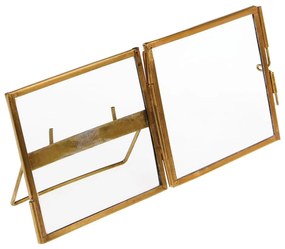 Метална стояща рамка в златисто 8x8 cm – Rex London
