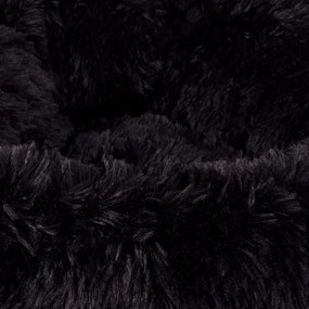 Черно легло за куче ø 75 cm – Love Story