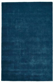 Син вълнен килим , 150 x 230 cm Kasbah - Think Rugs
