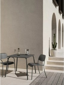 Метална градинска маса за хранене 80x80 cm Yua – Blomus