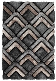 Тъмносив ръчно изработен килим 150x230 cm Noble House – Think Rugs
