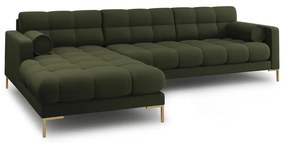 Зелен ъглов диван (ляв ъгъл) Bali – Cosmopolitan Design