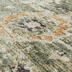 Зелен/бежов ръчно изработен килим 200x300 cm Heriz Ornate – Asiatic Carpets