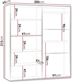 Гардероб Vigo sliding-Дължина: 150 cm