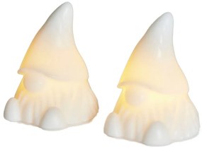 Бели светлинни декорации в комплект 2 бр. на батерии Coco – Sirius