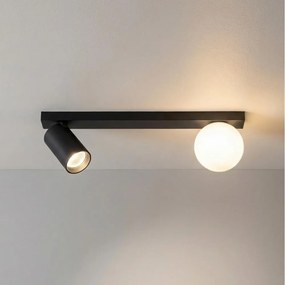 Brilagi - Точково осветително тяло SELE BALL 1xGU10/30W/230V + 1xG9/10W черно
