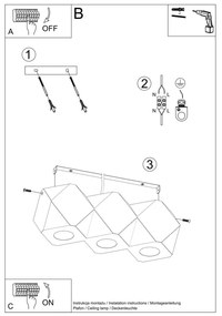 Прожектор в естествен цвят 12x36 cm Vige – Sollux