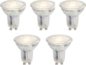 Комплект от 5 димируеми GU10 LED крушки 3.9W 450 lm 3000K Longlife