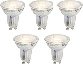 Комплект от 5 GU10 50 димируеми LED крушки 3.9W 450 lm 3000K Longlife