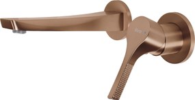 Смесител за мивка за вграждане REA VISION Brush Copper + BOX
