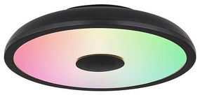 Globo - LED RGB Лампа за баня с високоговорител RAFFY LED/18W/230V IP44 + д.у.