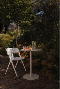 Стоманена кръгла бар маса ø 57 cm Snow – Zuiver