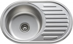 Кухненска мивка ICK D7750PF, алпака, 77х50см