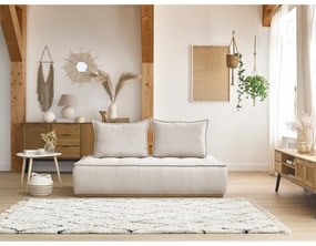 Бял диван от прежда с примки от букле 175 cm Elisa – Bobochic Paris