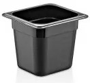 Plast Port - Поликарбонатен гастронорм черен 1/6 h150мм 176х162мм 2.2л (PCP16150)(6116150)