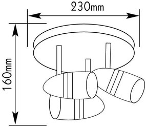 Точкова светлина покрив Morisa Plus