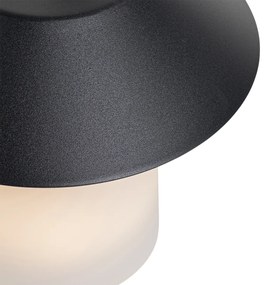 Настолна лампа черна с LED 3-степенна димираща презареждаща се - Иван
