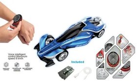 Ocie - Кола с Часовник Radio/C Гласови Команди Rocket e Car - Синя