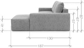 Ъглов диван Azzaro S-Right