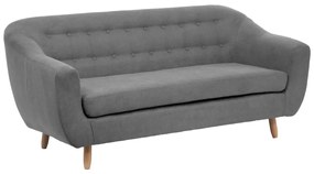 Триместен диван atmosphera Retro, 184x82x87 cm - Сив