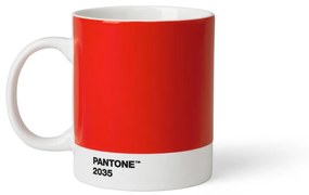 Червена керамична чаша 375 ml Red 2035 – Pantone
