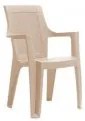 Стол с подлакътник "ELEGANCE RATTAN" 62x57xh88см капучино - NOVUSSI