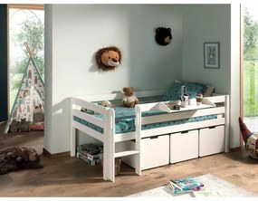 Бели чекмеджета за под детско легло 3 бр Pino - Vipack