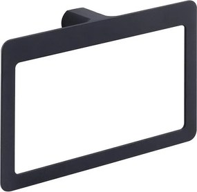 Gedy - Стенна закачалка за кърпи PIRENEI 15x23 см, матово черно