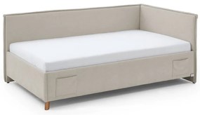 Бежово детско легло с място за съхранение 120x200 cm Fun – Meise Möbel