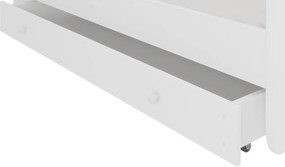 Kids bed Leomari-Розово - бяло