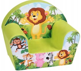 Детска седалка от пяна - сафари животни, 51 × 33 × 42 cm