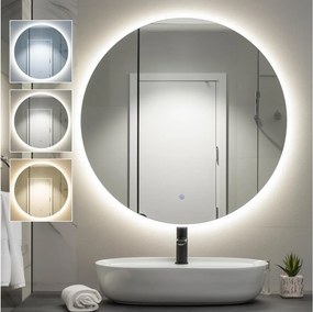 Brilagi - LED огледало за баня LUNA LED/26W/230V Ø 80 см IP44 CRI 90 димируемо + CCT