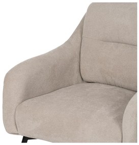 Бежово шенилово кресло Classic – Ixia