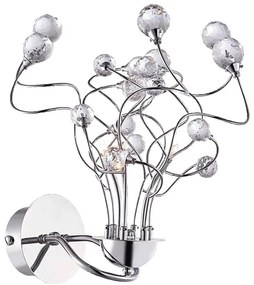 LUXERA 1532 - Стенно осветително тяло CRYSTAL 3xG4/20W/230V