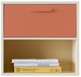Червено-жълто стенно нощно шкафче Keep by Hammel - Hammel Furniture
