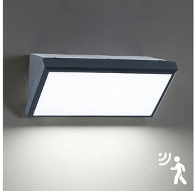 Brilagi - LED Екстериорен аплик със сензор TRIANGLE LED/20W/230V IP65