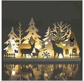 Retlux - LED Коледна декорация LED/3xAAA/топло бял гора